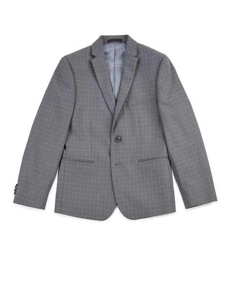 michael kors solid wool suit blue big boys|Boys' Michael Kors Outfit Sets .